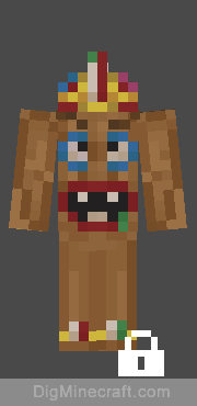 Minecraft Creeper Face PS4 Skin