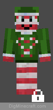 candy cane sweater in christmas sweaters skin pack