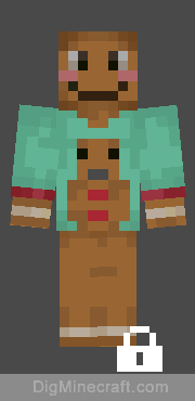 gingerbread sweater in christmas sweaters skin pack