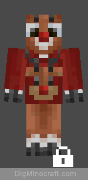 rudolph sweater in christmas sweaters skin pack