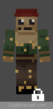scarecrow in cute but spoopy skin pack