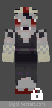 spider queen in cute but spoopy skin pack