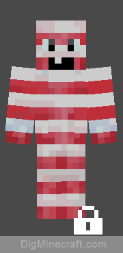 candy cane in festive foodies skin pack