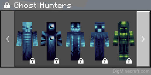 ghost hunters skin pack
