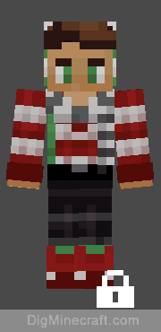 cane in holly jolly skin pack