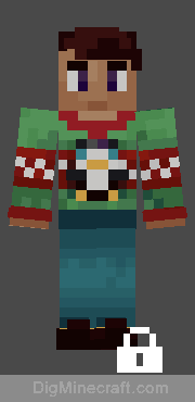 louie in holly jolly skin pack