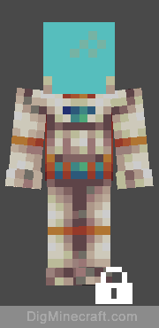 astronaut in inpvp space crew skin pack