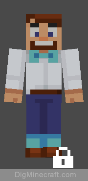 party steve in minecon earth 2017 skin pack