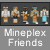 mineplex friends skin pack