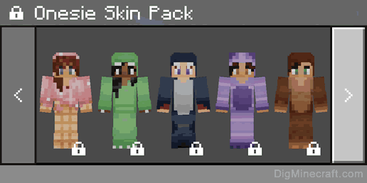 onesie skin pack
