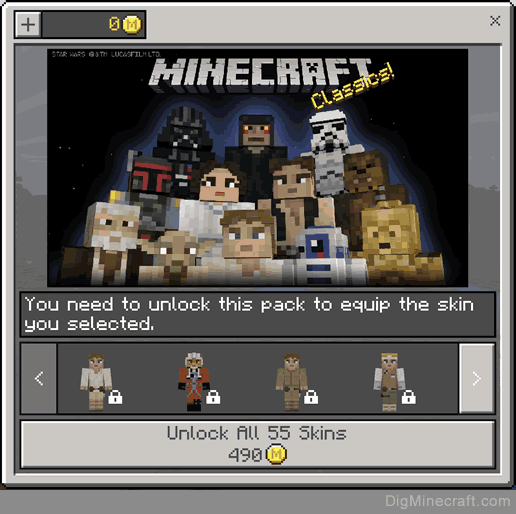minecraft star wars skins 1.8