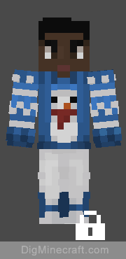 snowman in ugly sweater contest skin pack