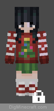 xmas tree in ugly sweater contest skin pack