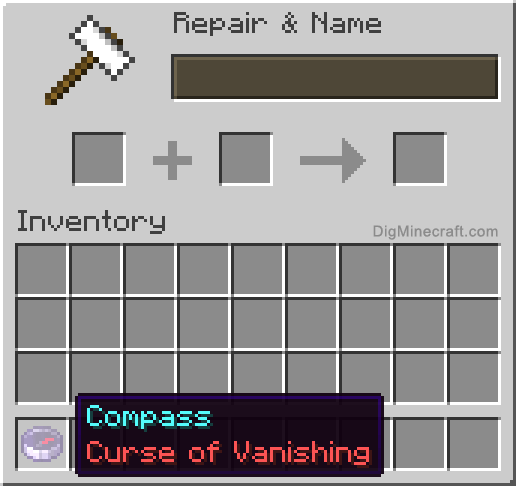Curse Of Vanishing – Minecraft Enchantment - Minecraft Tutos
