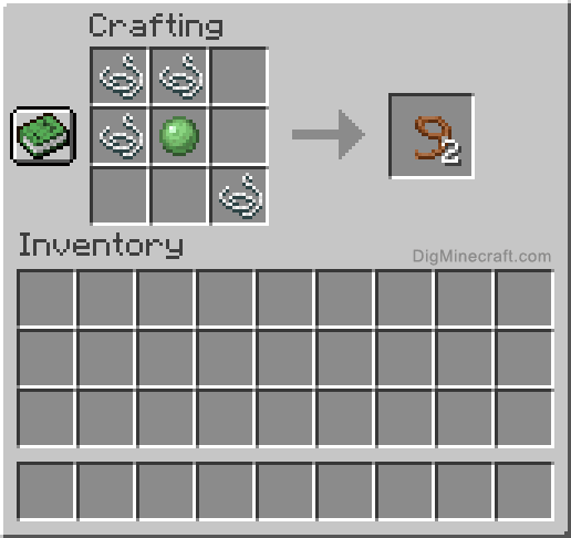Crafting recipe for lead