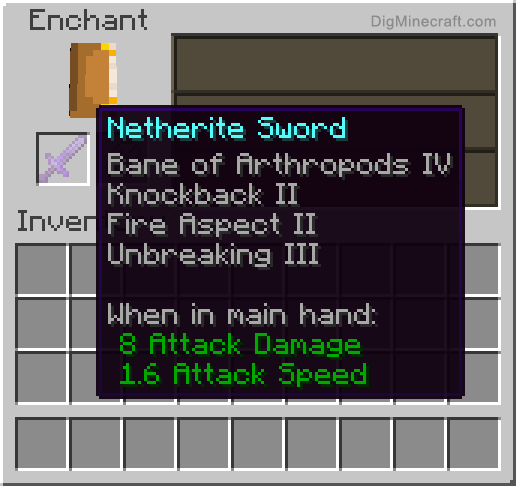 Best Minecraft 1.19 Sword Enchantments
