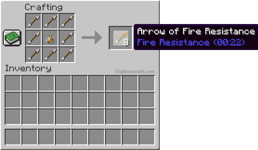 How To Make Flame Arrows In Minecraft