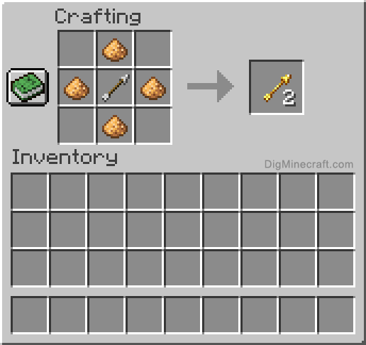 How to make a Spectral Arrow in Minecraft